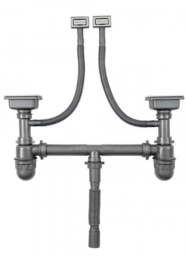 Фото - Мойка кухонная Weilor Allerhand WRX DB6345