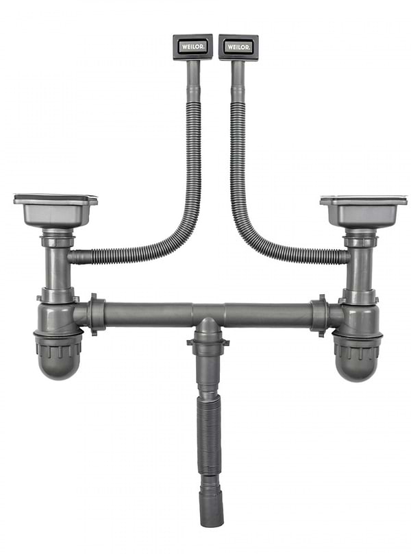 Фото - Мойка кухонная Weilor Filigran WRC DB6950 Graphit