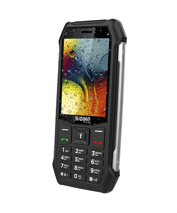 Фото - Мобильный телефон Sigma mobile X-style 323 Rain IP54 Black