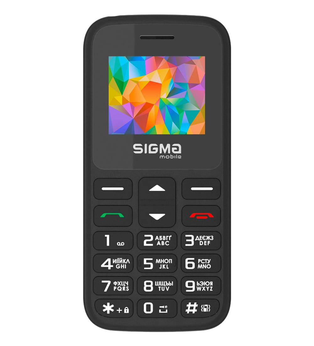 Мобильный телефон Sigma mobile Comfort 50 HIT2020 Black - Фото 1