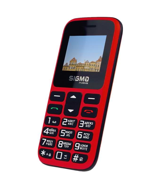 Фото - Мобільний телефон Sigma mobile Comfort 50 Hit 2020 Dual Sim Red (4827798120958)