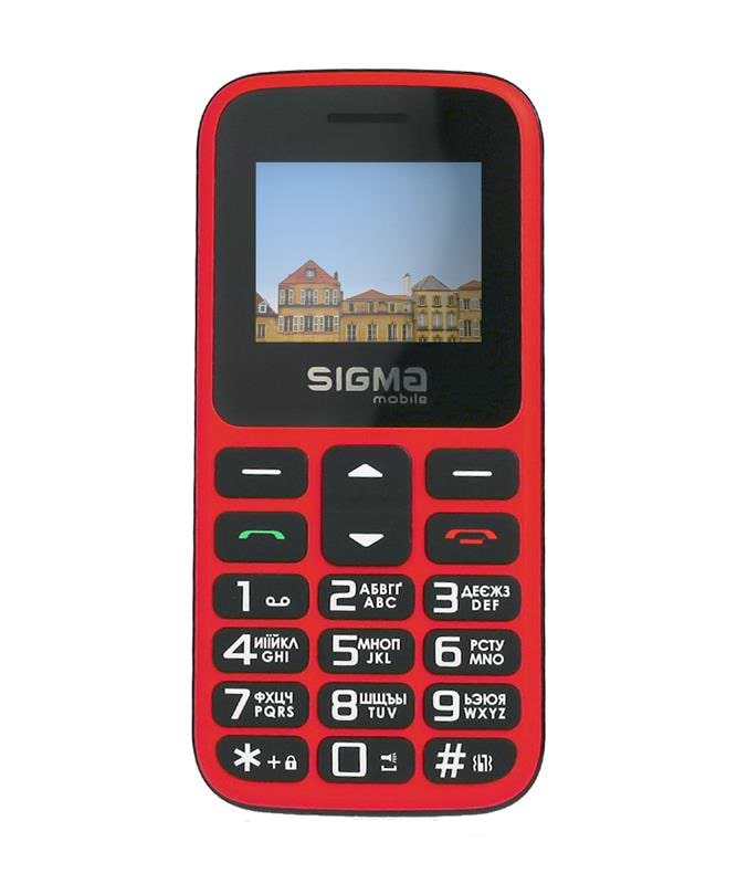 Фото - Мобільний телефон Sigma mobile Comfort 50 Hit 2020 Dual Sim Red (4827798120958)