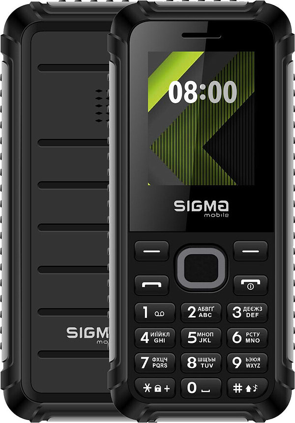 Фото - Мобильный телефон Sigma mobile X-style 18 Track Dual Sim Black/Grey