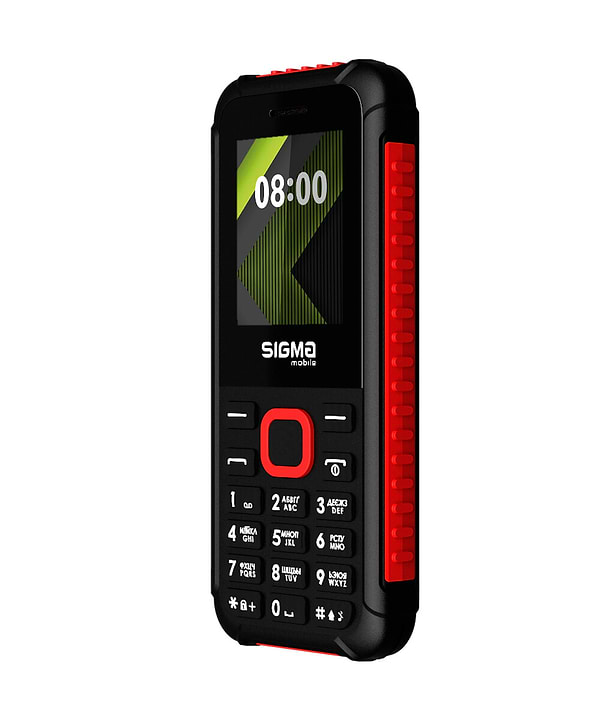 Фото - Мобильный телефон Sigma mobile X-style 18 Track Dual Sim Black/Red