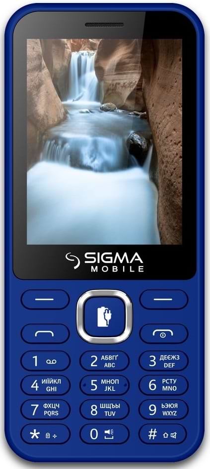 Фото - Мобильный телефон Sigma mobile X-Style 31 Power Dual Sim Blue