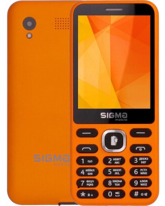 Фото - Мобільний телефон Sigma mobile X-style 31 Power Dual Sim Orange