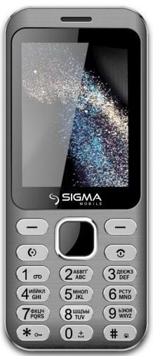 Фото - Мобильный телефон Sigma mobile X-style 33 Steel Dual Sim Grey