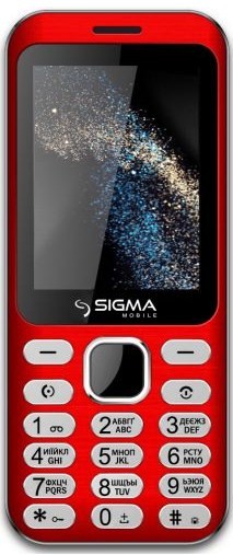 Фото - Мобильный телефон Sigma mobile X-style 33 Steel Dual Sim Red Фото - Мобильный телефон Sigma mobile X-style 33 Steel Dual Sim Red