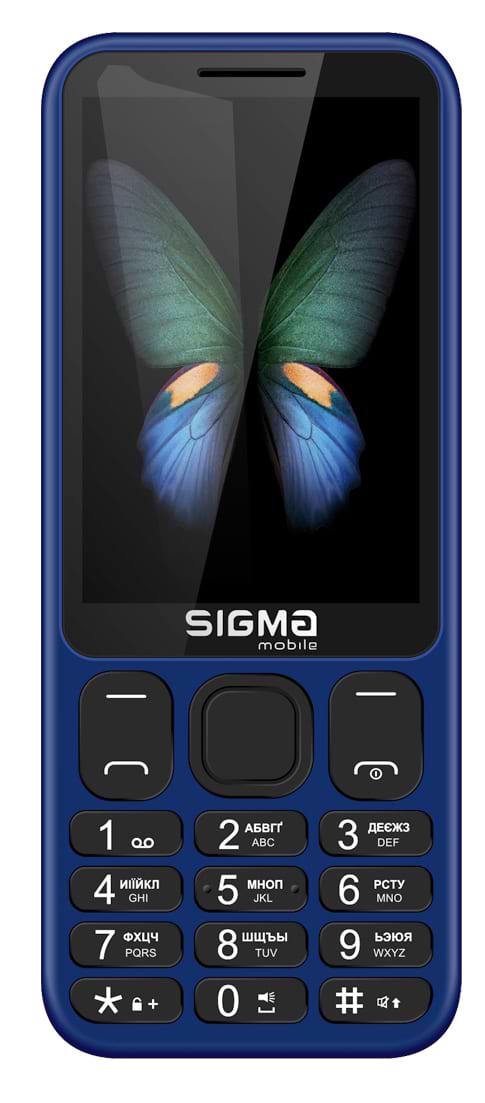 Мобильный телефон Sigma mobile X-Style 351 Lider Dual Sim Blue - Фото 1