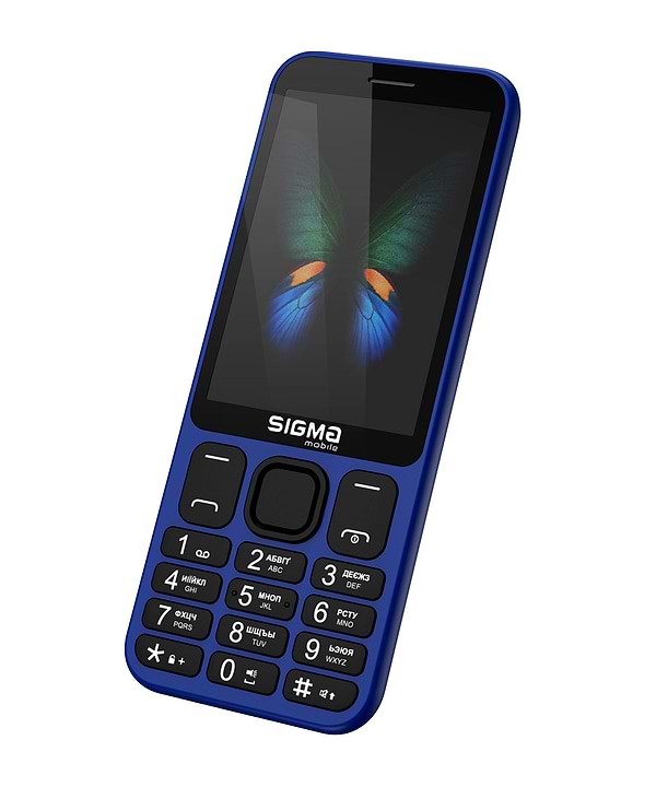 Фото - Мобільний телефон Sigma mobile X-Style 351 Lider Dual Sim Blue