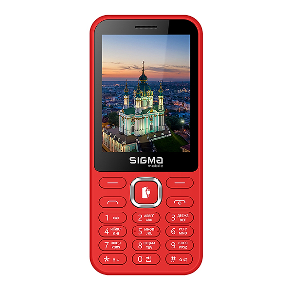 Фото - Мобільний телефон Sigma mobile X-style 31 Power TYPE-C Red