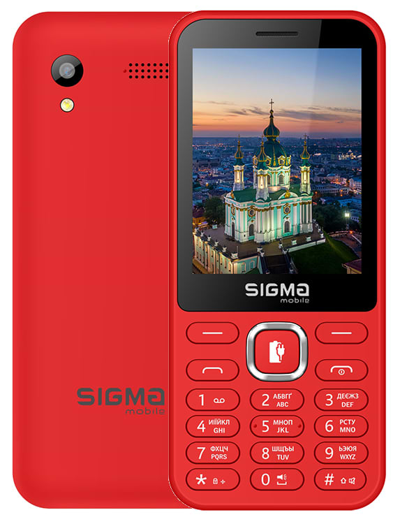Фото - Мобільний телефон Sigma mobile X-style 31 Power TYPE-C Red
