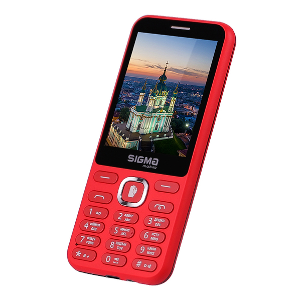 Фото - Мобільний телефон Sigma mobile X-style 31 Power TYPE-C Red