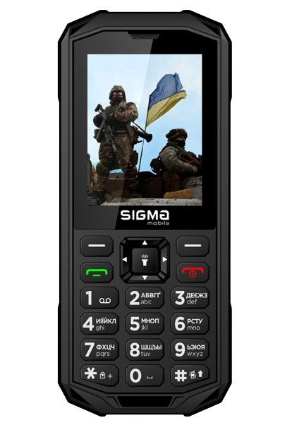 Уцінка - Мобільний телефон Sigma mobile X-treme PA68 DS Black