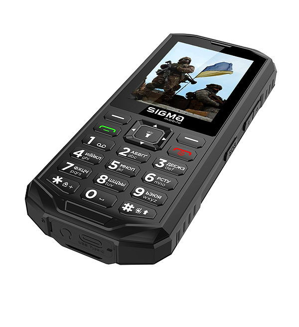 Фото - Уцінка - Мобільний телефон Sigma mobile X-treme PA68 DS Black