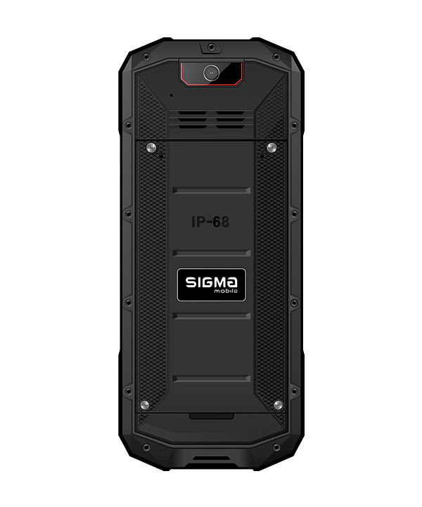 Фото - Мобильный телефон Sigma mobile X-treme PA68 DS Black-Red