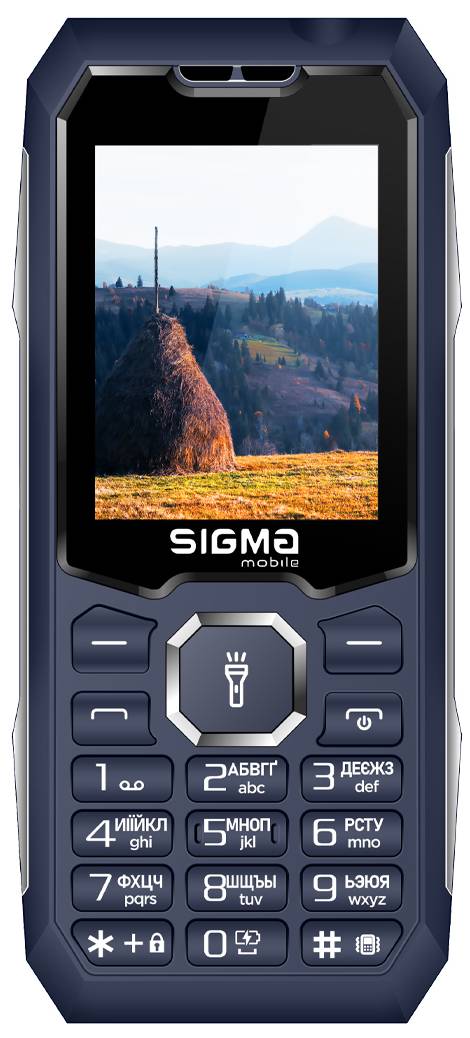 Фото - Мобильный телефон Sigma mobile X-style 341 BRO TYPE-C Blue