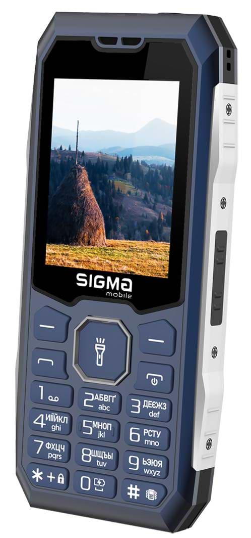 Фото - Мобильный телефон Sigma mobile X-style 341 BRO TYPE-C Blue