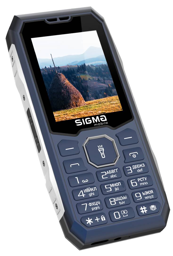 Фото - Мобильный телефон Sigma mobile X-style 341 BRO TYPE-C Blue