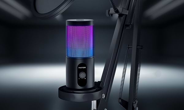 Фото - Мікрофон до комп'ютера Hator Signify RGB PRO+ (HTA-516)