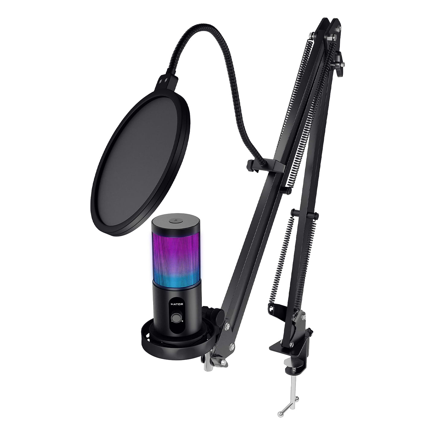 Мікрофон до комп'ютера Hator Signify RGB PRO (HTA-515) - Фото 1
