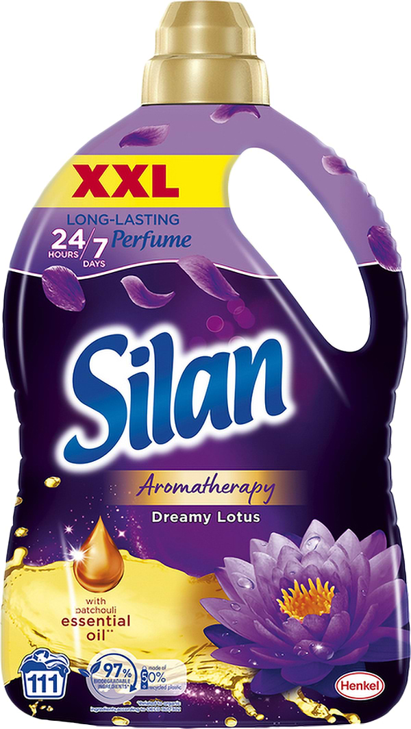 Фото - Ополіскувач для білизни Silan 2772 мл АТ Казковий Лотос (9000101582444)