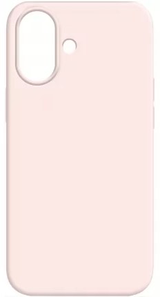 Чехол для смартфона MAKE Silicone Apple iPhone 16 Chalk Pink (MCL-AI16CP) - Фото 1