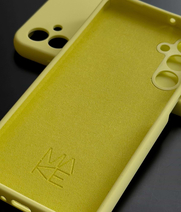Фото - Чохол для смартфону MAKE Silicone Samsung A25 Yellow (MCL-SA25YE)