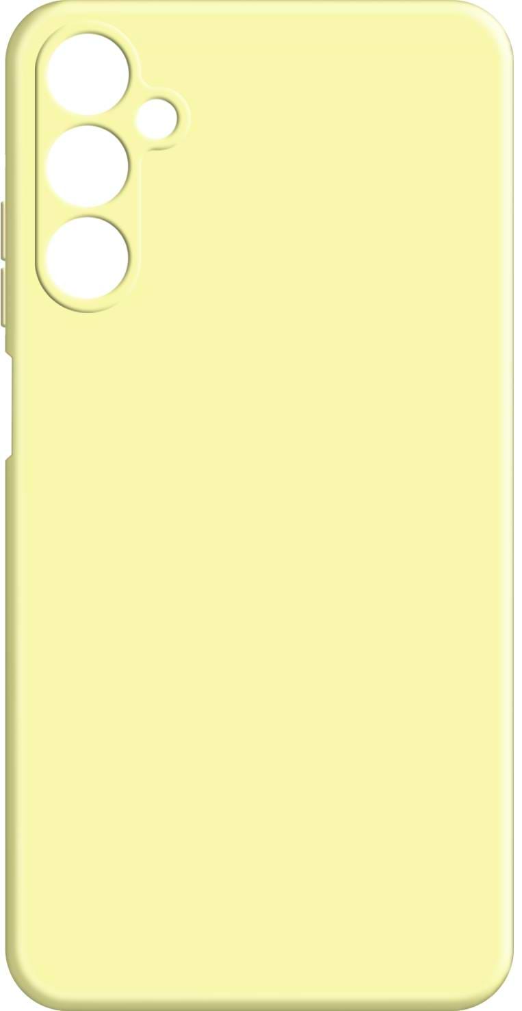 Чохол для смартфону MAKE Silicone Samsung A15 Yellow (MCL-SA15YE) - Фото 1