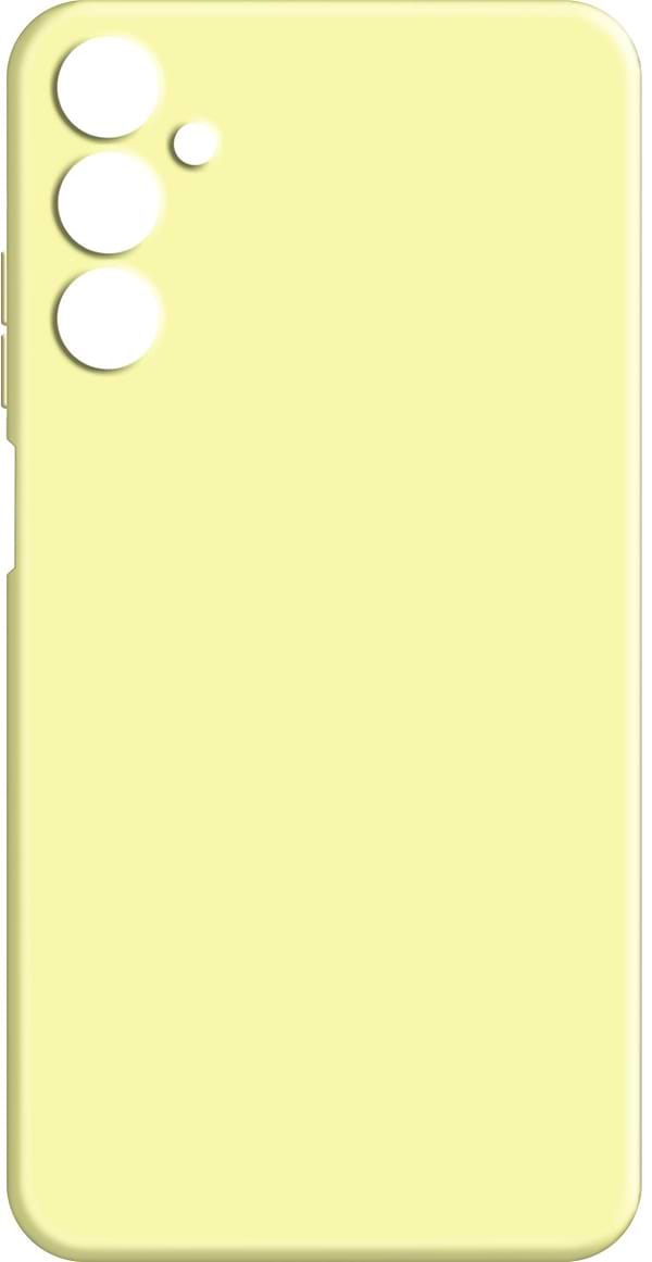 Фото - Чохол для смартфону MAKE Silicone Samsung A25 Yellow (MCL-SA25YE)