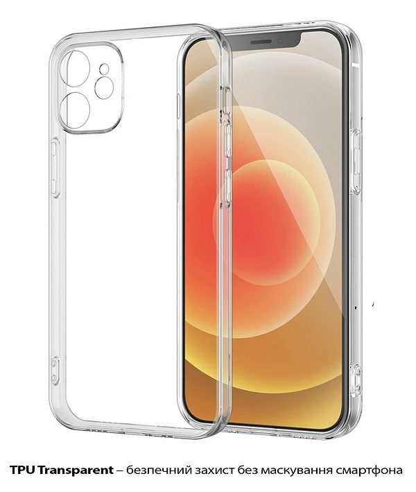 Фото - Чохол для смартфону BeCover Apple iPhone 12 Transparancy (705363)