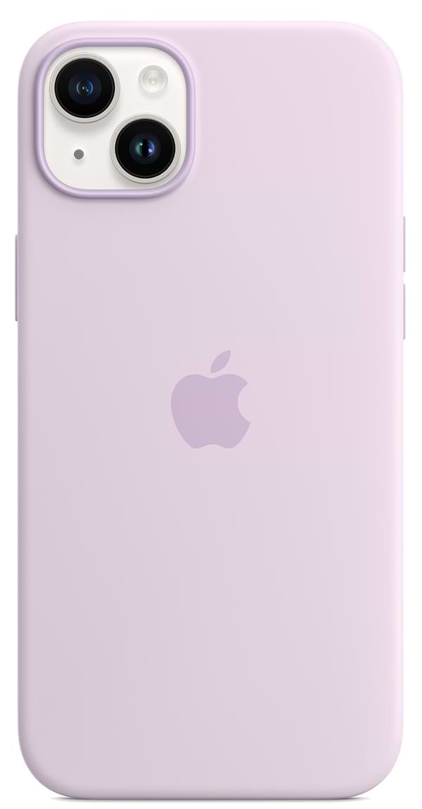 Фото - Чохол для смартфону Apple iPhone 14 Plus Silicone Case with MagSafe - Lilac (MPT83) Фото - Чохол для смартфону Apple iPhone 14 Plus Silicone Case with MagSafe - Lilac (MPT83)