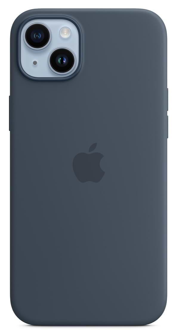 Фото - Чохол для смартфону Apple iPhone 14 Plus Silicone Case with MagSafe - Storm Blue (MPT53)