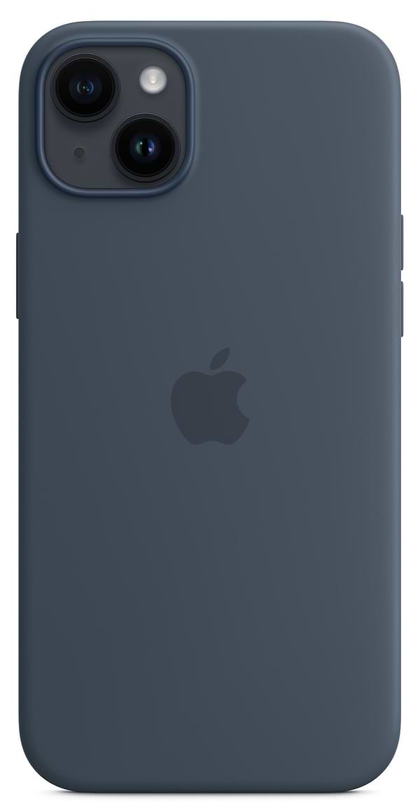 Фото - Чохол для смартфону Apple iPhone 14 Plus Silicone Case with MagSafe - Storm Blue (MPT53)