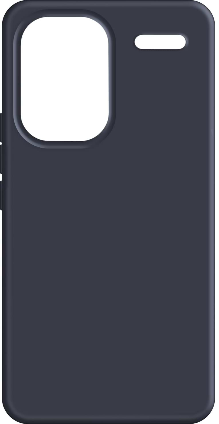 Чехол для смартфона MAKE Silicone Xiaomi Redmi Note 13 Pro+ Black (MCL-XRN13PPBK) - Фото 1