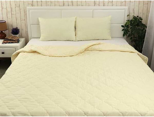 Фото - Подушка стандартна Руно 50х70 силіконова молочна (310.52СЛУ_Молочний)