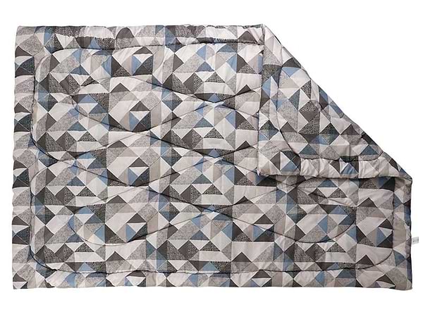 Фото - Ковдра зимова двоспальна Руно силіконова Абстракція зимова в поліестері 172х205 см (316.53Абстракція плюс)