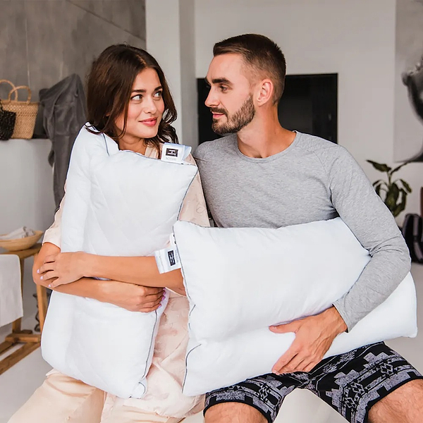 Фото - Подушка стандартная MirSon Deluxe Eco Silver 181 50x70 см (2200000398529)