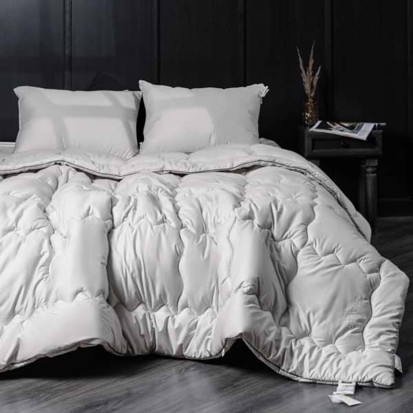 Фото - Одеяло демисезонное полуторное MirSon шерстяная №1036 Silver Cloud 140х205 см (2200010354904)