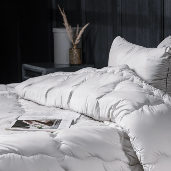 Фото - Ковдра демісезонна полуторна MirSon антиалергенна №1003 "Silver Cloud" Eco-Soft 155х215 (2200010352528)