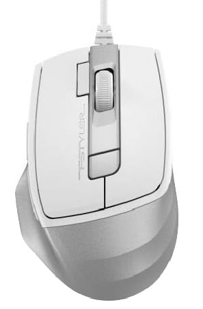 Миша дротова A4tech Fstyler FM45S Air Silver White - Фото 1