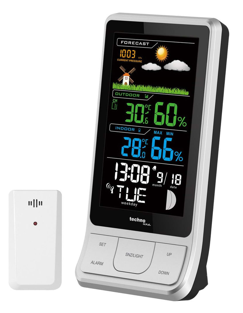 Метеостанция Technoline Black/Silver (WS6441)