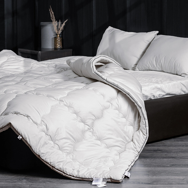 Фото - Одеяло летнее полуторное MirSon антиаллергенное №1008 "Silver Cloud" EcoSilk 155х215 (2200010352924)