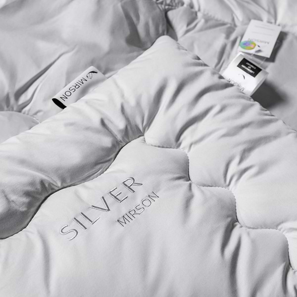 Фото - Одеяло детское демисезонное MirSon шелковая №1060 "Silver Cloud" 110х140 см (2200010356243)