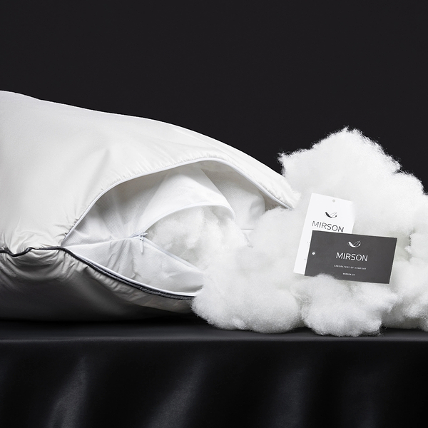 Фото - Подушка стандартна MirSon №1008 Silver Cloud Thinsulate 60х60 см (2200010362503)