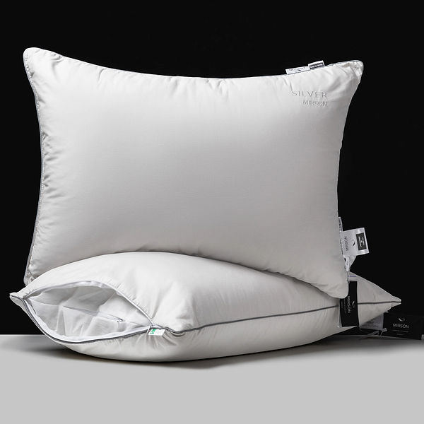 Фото - Подушка стандартна MirSon №1012 Silver Cloud Eco-Soft 60х60 см (2200010362756)