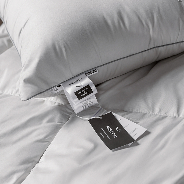 Фото - Подушка стандартна MirSon №1011 Silver Cloud EcoSilk 70х70 см (2200010362701)