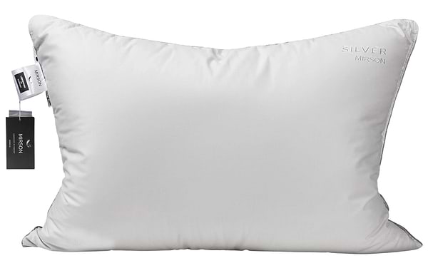 Фото - Подушка стандартная MirSon №206 Silver Cloud 60х60 см (2200009348877)