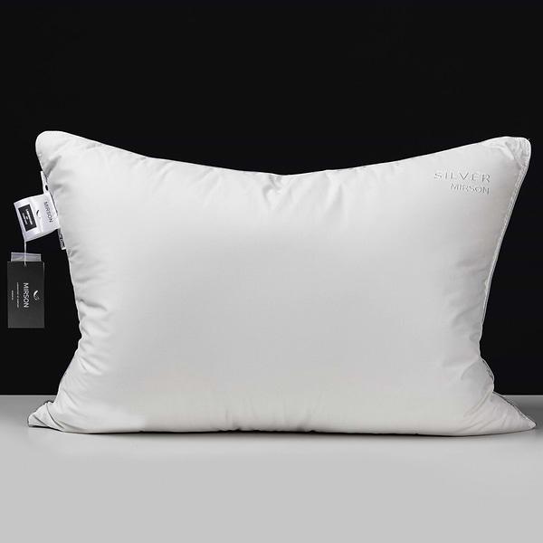 Фото - Подушка стандартна MirSon №207 Silver Cloud 70х70 см (2200009348945)