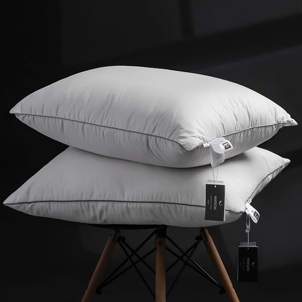 Фото - Подушка стандартная MirSon №1001 Silver Cloud memory effekt средняя 50х70 (2200010361902)